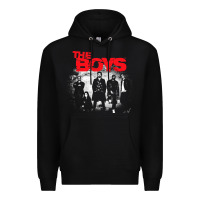 Black The Boys Graffiti Group Photo Premium Hoodie - longCreatives
