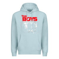 Blue Mist The Boys Graffiti Group Photo Premium Hoodie - longCreatives