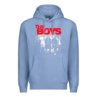 Colony Blue The Boys Graffiti Group Photo Premium Hoodie - longCreatives
