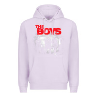 Lilac The Boys Graffiti Group Photo Premium Hoodie - longCreatives