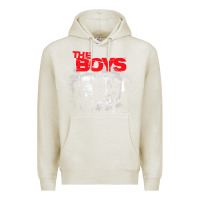Oatmeal Heather The Boys Graffiti Group Photo Premium Hoodie - longCreatives