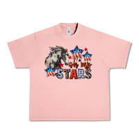 Salmon Oh my stars horse 4th of july Urban Heavy Tee - CowGirlArtShop
