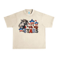 Sandshell Oh my stars horse 4th of july Urban Heavy Tee - CowGirlArtShop