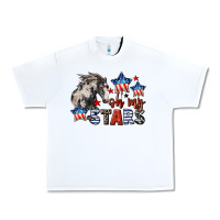 Oh My Stars Horse 4th Of July Urban Heavy Tee | Teevron