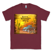 Burgundy bind my wandering heart to thee Classic Tee - TumblerDesignByShophia