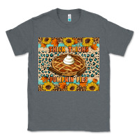 Charcoal Heather Thick thighs pumpkin pies Classic Tee - Artiststas