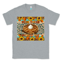 Heather Grey Thick thighs pumpkin pies Classic Tee - Artiststas