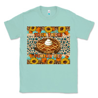 Seafoam Thick thighs pumpkin pies Classic Tee - Artiststas