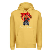 Antique Gold Boxer Mom Dogs  Mothers Day Dog Lovers Gifts For Women Premium Hoodie - longCreatives