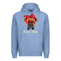 Colony Blue Boxer Mom Dogs  Mothers Day Dog Lovers Gifts For Women Premium Hoodie - longCreatives