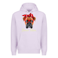 Lilac Boxer Mom Dogs  Mothers Day Dog Lovers Gifts For Women Premium Hoodie - longCreatives