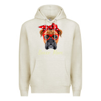 Oatmeal Heather Boxer Mom Dogs  Mothers Day Dog Lovers Gifts For Women Premium Hoodie - longCreatives