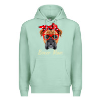 Seafoam Boxer Mom Dogs  Mothers Day Dog Lovers Gifts For Women Premium Hoodie - longCreatives
