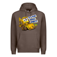Coffee Kids The Stinky and Dirty Show  It's Fun Being Dirty Premium Hoodie - longCreatives