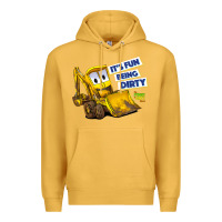 Mustard Kids The Stinky and Dirty Show  It's Fun Being Dirty Premium Hoodie - longCreatives