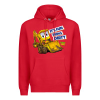 Red Kids The Stinky and Dirty Show  It's Fun Being Dirty Premium Hoodie - longCreatives