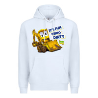 White Kids The Stinky and Dirty Show  It's Fun Being Dirty Premium Hoodie - longCreatives