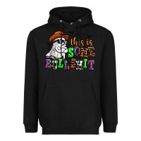 Black this is some bull shit Heavyweight Hoodie - AdoDesignShop