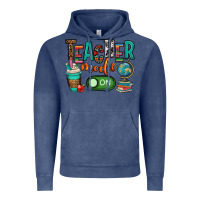 Vintage Denim teacher mode on Vintage Hoodie - OliviaCreatesArt