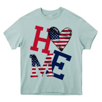 Arona American Flag Home Heavy Core Tee - Bettercallsaul