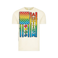 Vintage Arctic Autism American Flag Vintage Tee - CowGirlArtShop