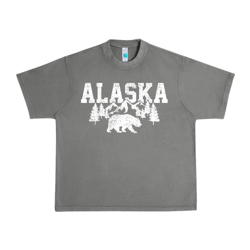 Alaska Mountains Forest Hunting Usa Urban Heavy Tee by longCreatives | Teevron