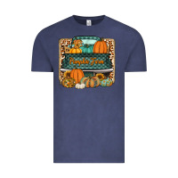 Vintage Denim pumpkin farm truck Vintage Tee - Jasminsmagicworld