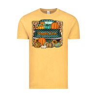 Vintage Mustard pumpkin farm truck Vintage Tee - Jasminsmagicworld