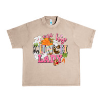 French Oak One hip Lunch Lady Easter Day Urban Heavy Tee - CowGirlArtShop