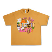 Peanut Butter One hip Lunch Lady Easter Day Urban Heavy Tee - CowGirlArtShop