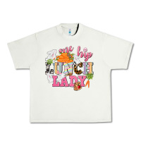 Pistachio One hip Lunch Lady Easter Day Urban Heavy Tee - CowGirlArtShop