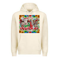 Tofu Love Christmas cow Premium Hoodie - CowhideDigitalArt