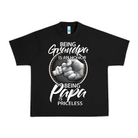 Black being grandpa is an honor being papa is priceless, gift dad Urban Heavy Tee - longCreatives