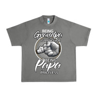 Tornado being grandpa is an honor being papa is priceless, gift dad Urban Heavy Tee - longCreatives