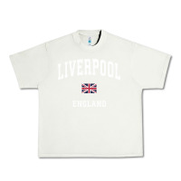 Pistachio Liverpool England Vintage Athletic Sports Design Urban Heavy Tee - longCreatives