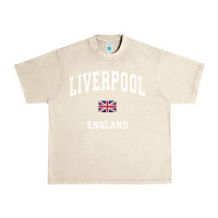Sandshell Liverpool England Vintage Athletic Sports Design Urban Heavy Tee - longCreatives