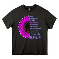 Asphalt I Am The Storm sunflower Heavy Core Tee - Bettercallsaul