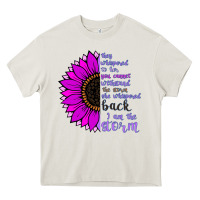 Cream I Am The Storm sunflower Heavy Core Tee - Bettercallsaul