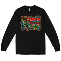 Black howdy christmas boots Long Sleeve Tee - RanaPortraitStore