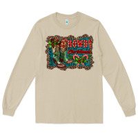 Mushroom howdy christmas boots Long Sleeve Tee - RanaPortraitStore