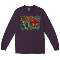 Plum howdy christmas boots Long Sleeve Tee - RanaPortraitStore