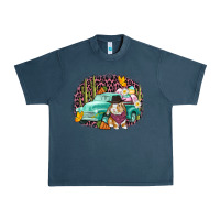 Midnight Navy Western rabbit Easter Day Urban Heavy Tee - CowGirlArtShop