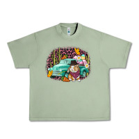 Oil Green Western rabbit Easter Day Urban Heavy Tee - CowGirlArtShop