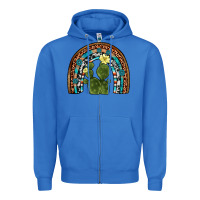 True Royal cactus gemstone rainbow Zipper Hoodie - Artiststas