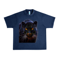 Navy Black Panther, Big Cat T Urban Heavy Tee - longCreatives