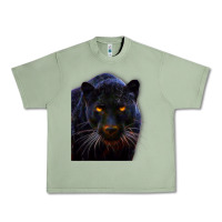 Oil Green Black Panther, Big Cat T Urban Heavy Tee - longCreatives