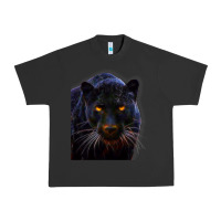 Pigment Black Black Panther, Big Cat T Urban Heavy Tee - longCreatives