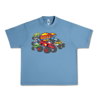 Pebble Blue Blaze and the Monster Machines and Friends Urban Heavy Tee - longCreatives