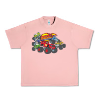 Salmon Blaze and the Monster Machines and Friends Urban Heavy Tee - longCreatives