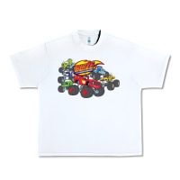 White Blaze and the Monster Machines and Friends Urban Heavy Tee - longCreatives